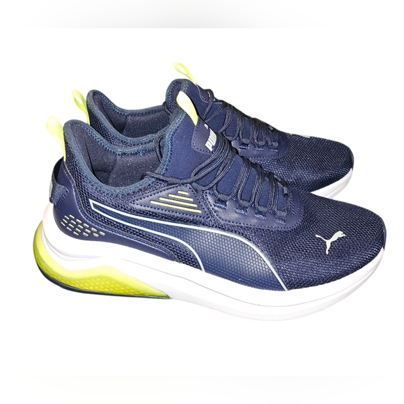 Puma Other - Puma Men's Navy and Yellow Sneakers